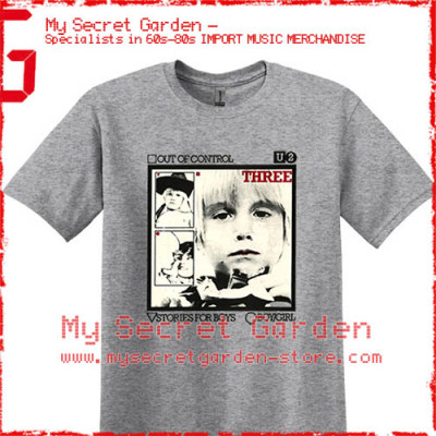 U2 - Three / Out Of Control T Shirt 